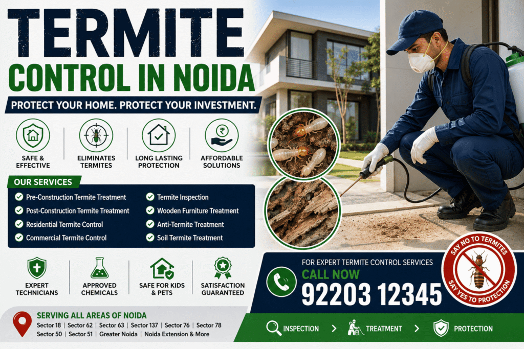 Termite Control in Noida