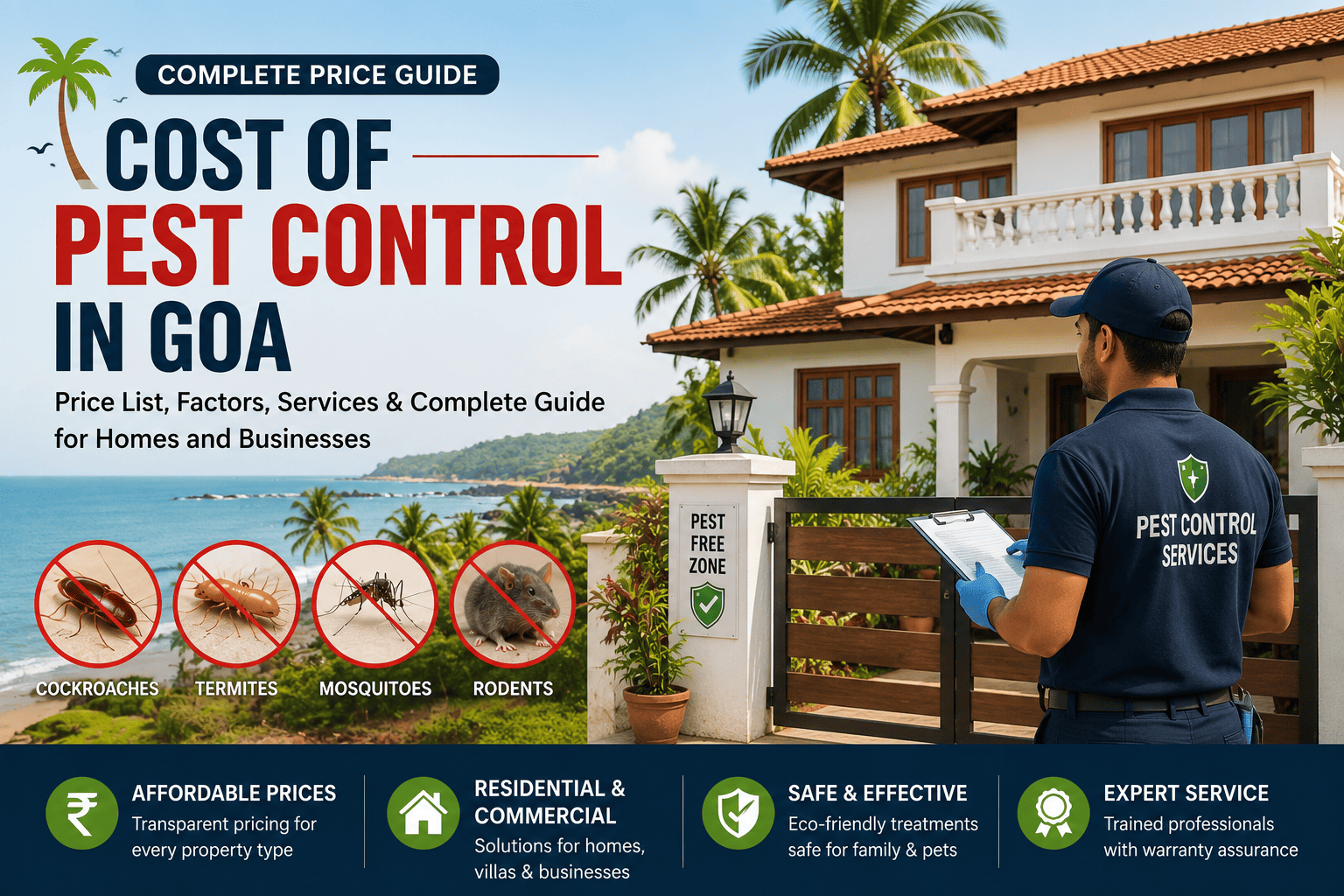 Cost of Pest Control In Goa